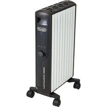드롱기 DeLonghi 멀티 다이나믹 제로풍 난방 퓨어화이트 + 매트블랙 MDHU12-BK