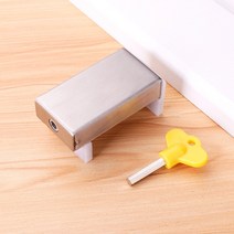 창문 안전장치 스테인레스 스틸 창 잠금 창 스토퍼 보호 안전 창 잠금 슬라이딩 도어, 유형 3