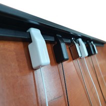 토토의선물 액자 걸이 레일 천정 전용 와이어 세트 셋트 0.5m 그림 사진 슬림 인테리어 부속품, 챠밍세트/일반/실버0.5m