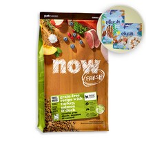 NOW 나우 독 어덜트 스몰브리드 9.98kg, 엘리야 트리플미트스틱100g(본품), 나우 독 어덜트 5.44kg