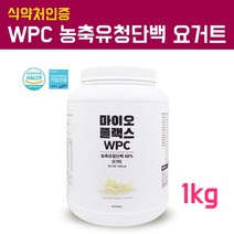 식약처해썹인증 균형단백질 분말가루 WPC 농축유청단백 초유단백질 쉐이크 완전단백질 류신 아르기닌 헬스보충제 프로틴파우더 포대유청 여성 남성건강 효과 복합 프로틴 파우더, 1통, 1개