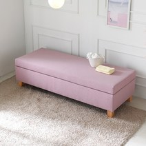블리스데코 바나 1600 일자형 베드벤치 소파 SLS007_C, 인디핑크