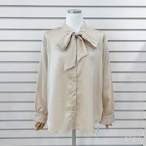 르피타 보우타이블라우스 L233UBL955