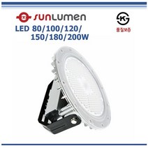 일광전기 LED투광등기구 KS 고효율 공장등 컨버터타입 광학렌즈 100W 120W 150W 180W 200W / 일광전기(주) 썬루멘, LED투광등기구 200W