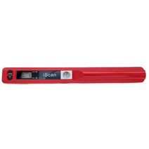 책스캔 북스캐너 북스캔 iscan 핸드헬드 스캐너 a4 문서 작업 연구용 고속 hd 900dpi usb 무선 스캐너 사진 영수증 스캔 jpgpdf wordexcel, 빨간색