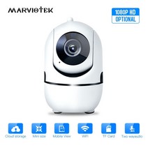 안전 3mp 홈 보안 ip 카메라 wifi 비디오 감시 자동 추적 ip 카메라 wifi 양방향 오디오 미니 cctv 카메라 1080p ipcam wifi, 1080p 블랙 카메라, 협력사, EU 플러그