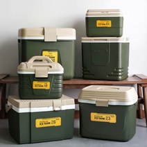 코멕스 피크닉 아이스탱크 핸들 쿨러 휴대용 아이스박스 8.5L-30L, 밀리터리그린_8.5L