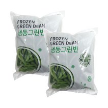 다쿡 그린빈스 1kg 껍질콩 1+1, 2