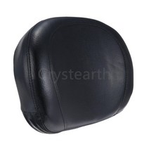 오토바이 등받이 허리보호 쿠션 harley yamaha honda suzuki kawasaki bobber 초퍼 크루저용 유니버설 블랙 뒷좌석 시시 바 패드