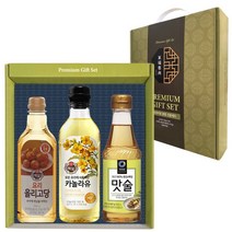 백설올리고당 백설카놀라유 청정원맛술명절선물세트