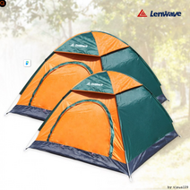 골드트리 원터치 자동텐트 방수 돔텐트, 원터치텐트 소 (3~4인용)