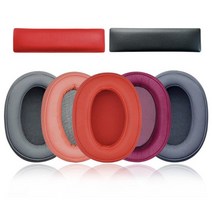 와이케이몰 소니 MDR-100ABN WH-H900N 패드 1쌍 헤드폰 헤드셋 교체 이어 패드 헤드밴드, 다크블루 1쌍패드