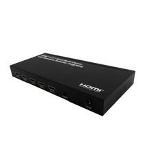 4K HDMI 화면분할기 4X1 모니터 스크린 CCTV 멀티뷰어 60HZ 30 디스플레이 분배기, 본상품선택, 단일