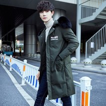 가바바 남성 패딩코트 세련된 느낌 패딩점퍼 G23065
