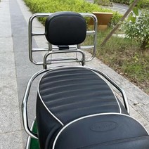 GTS300 베스파 등받이 짐받이 캐리어 짐대 150 후면, 실버 강화