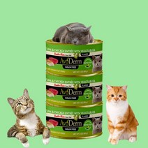 아보덤 주식캔 고양이 습식사료 그레인프리 참치&치킨 85g