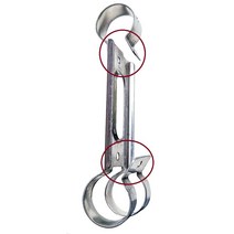 스텐파이프 셔터 수리용 부속, 16mm