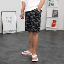 콘피아르 [국내제작] 여름 남자 스판 무지 쿨아이스 냉장고 반바지 밴딩 베이직 데일리 9종 TC3621