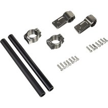 일본직발송 10. ZETA (지타) 지타 (ZETA) PILOT 핸들 HIGH 알루미늄 합금 (A6061-T6) 클램프 부 : 티타늄, ONE SIZE, One Color