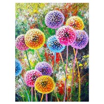 세진 DIY 보석십자수 3D 72가지 신제품 새로운 취미생활 보석 십자수 보석십자수, 34x44 컬러 민들레, 1세트