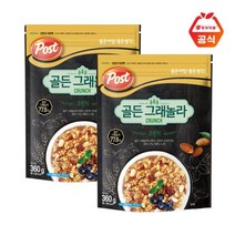 동서식품 골든 그래놀라 크런치 360g+360g, 없음