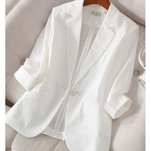 [플로렌]펠리체 텐셀 린넨자켓