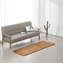 한일생활과학 온돌방 전기 장판 특대형 분리온도조절 온열 매트, 1인용 미니싱글 70 x 183cm