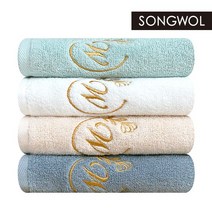 송월타올 울리W30 수건, 블루, 10장