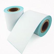 감열지 58mm 캐셔 프린터 기계용 4 롤/로트 POS 감열 라벨 용지 55mm-10m 연속 롤 사용