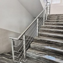 스텐 난간대 계단난간대 304 스텐 간살기본 난간기둥, 50 정사각형 튜브 304(높이 1050)