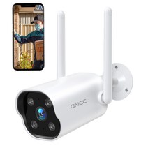 씨씨티비 소형 매장 cctv 야외 무선카메라 gncc 보안 카메라 2.4g wifi 카메라 360° 야간 투시경 ip66 방수 카메라 양방향 오디오 앱 원격 제어, 없음