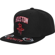 미첼앤네스 휴스턴 로키츠 프론트 로디드 공용 스냅백