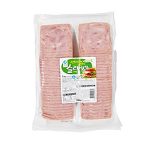 청정원 샌드위치용 슬라이스햄 1kg (국산), 1개
