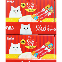 챠오츄르 대용량 90P 3종 세트 고양이 간식(2개 주문시 사은품 증정)