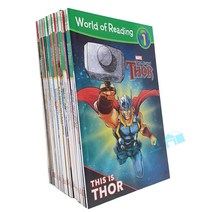 [드림창고] 국내 1일 배송 마블 월드오브리딩 31권세트 world of reading super hero 시리즈 Pre Level 1 Level 2 세트 음원 제공