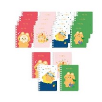 아이비스 호당앤랑근 PP좌철 수첩 60매 4종 x 5p 세트 12020, 마스크팩+물놀이+생일+시장, 3세트