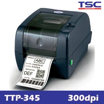TSC TTP-345(300dpi) 바코드 프린터, 연결방식(RS232시리얼)
