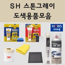 순정품 기아 SH 스톤그레이 자동차 차량용 붓펜 카페인트 도색 스프레이 카스타, 04.투명마감용스프레이(모비스)