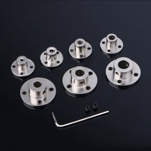 6mm 리지드 플랜지 커플 링 모터 가이드 샤프트 커플러 모터 커넥터, 8mm