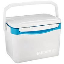 SHIMANO 시마노 홀리데이 쿨러박스 낚시용 아이스박스 20-26L, 26Lml, 화이트블루, 1개