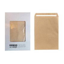 -큳타접착식 서류봉투 A4 100매 종이봉투 규격우편봉투 잡착봉투 봉투 누런봉투-ca판, 본상품선택, 본상품선택