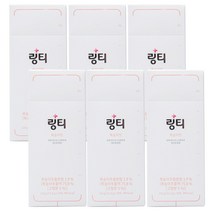 링티 마시는링거 복숭아맛 수분보충 건강음료, 10포 6박스, 6개