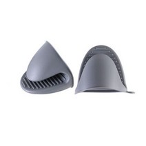 오븐 장갑 주방 실리콘 집게 전자 레인지 단열 고온 장갑 500 800 도 내화성 바베큐, 2pc Oven hand clamp