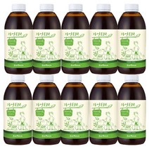 [이엠] 자연EM10개(500ml) 발효액 활성액 냄새제거 유용미생물 복합미생물제제, 10개입, 500ml*10