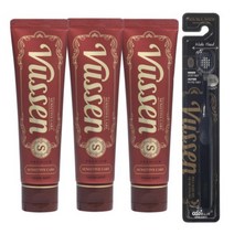 오스템 뷰센 S 시린이케어 치약 120g x 3p + 더블와이드 칫솔 랜덤발송 세트, 1세트