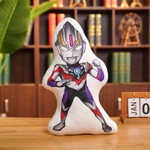 인형 베개 Tiga Selo Obnoa Galaxy Gedex 플러시 쿠션, 45cm 양면인쇄, 구