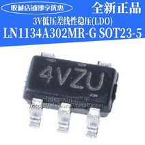 i510400f 10 개/몫 LN1134A302MR-G 4VZU SOT-23-5 새로운 원본 재고 있음, 한개옵션0