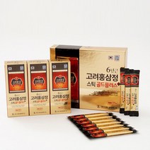 6년근 홍삼 농축액 고려홍삼 간편한 스틱형 피로회복 부모님선물 홍삼스틱 30포
