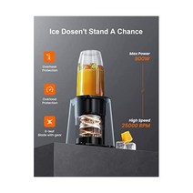 VEWIOR 1000W 블렌더 초고속 믹서기 키친 11 Pieces 스무디 믹서기 쉐이크