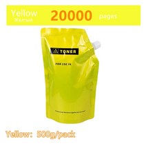 호환 토너 카트리지500 컬러 리필 토너 카트리지 파우더 호환 제록스 7500 7525 7530 7535 7545 7556 7800, 한개옵션1, 03 Yellow 500g
